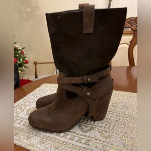 Ralph Lauren denim and supply boots